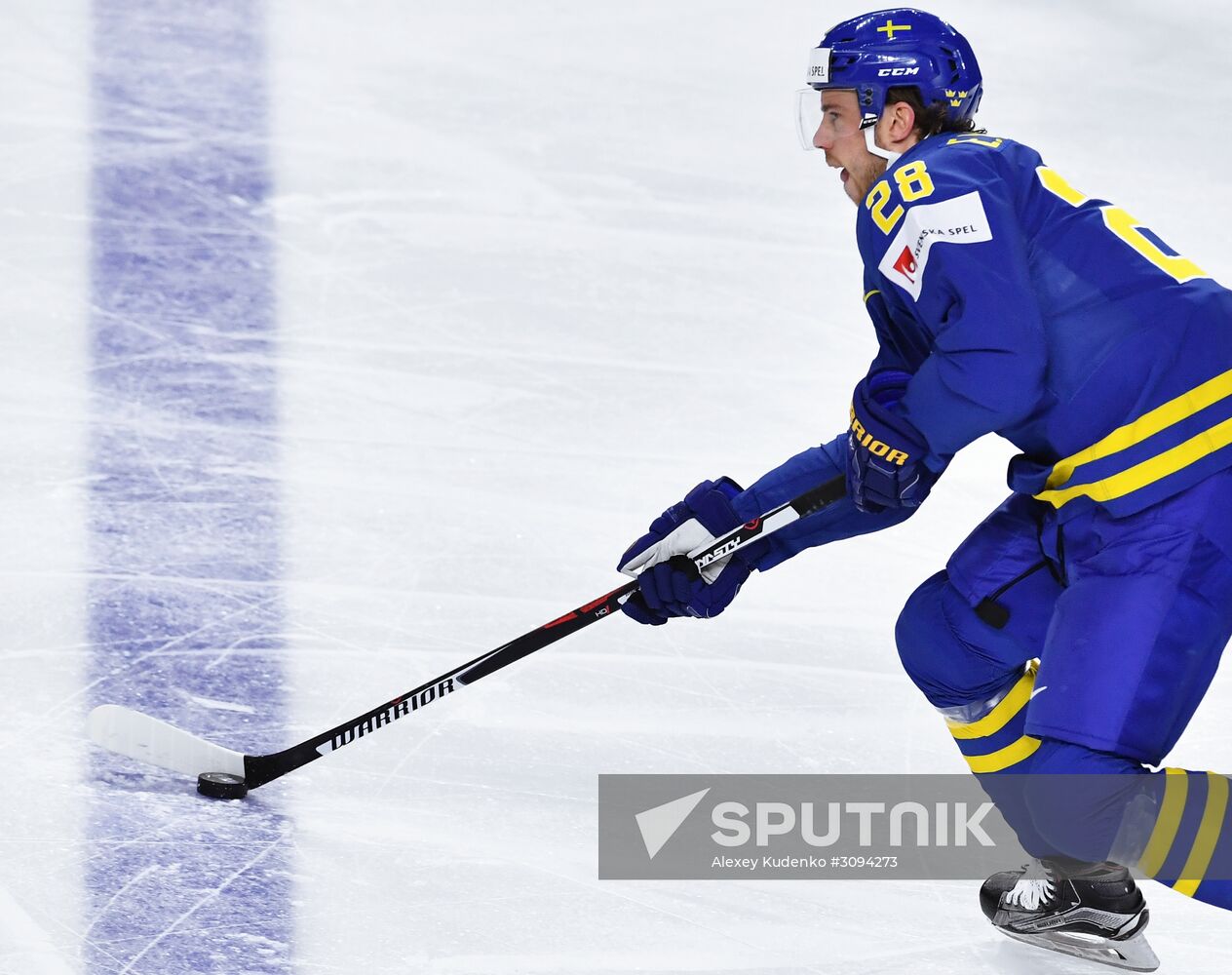2017 IIHF World Championship. USA vs. Sweden