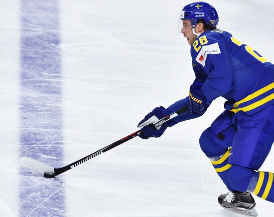 2017 IIHF World Championship. USA vs. Sweden