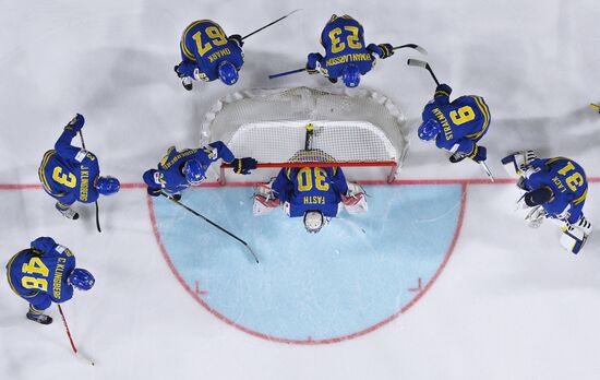 2017 IIHF World Championship. USA vs. Sweden