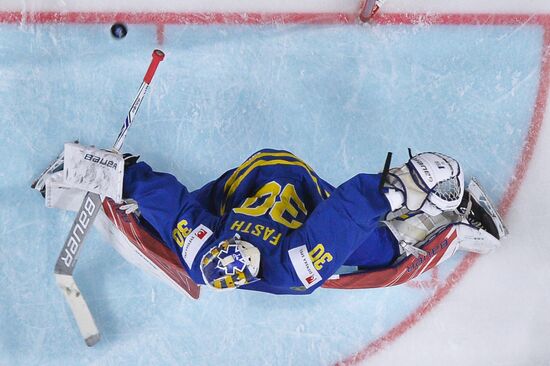 2017 IIHF World Championship. USA vs. Sweden