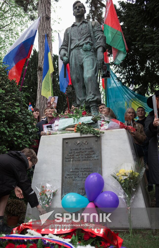 Immortal Regiment march in Europe