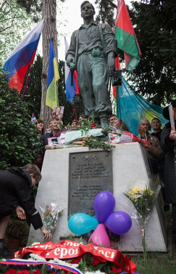 Immortal Regiment march in Europe