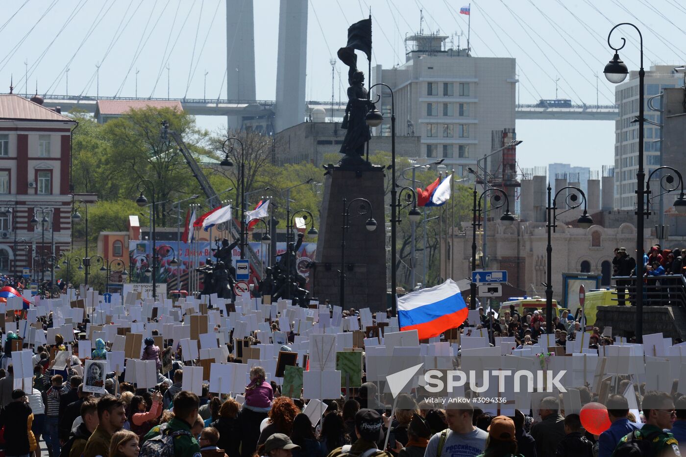 Immortal Regiment march in Russian cities