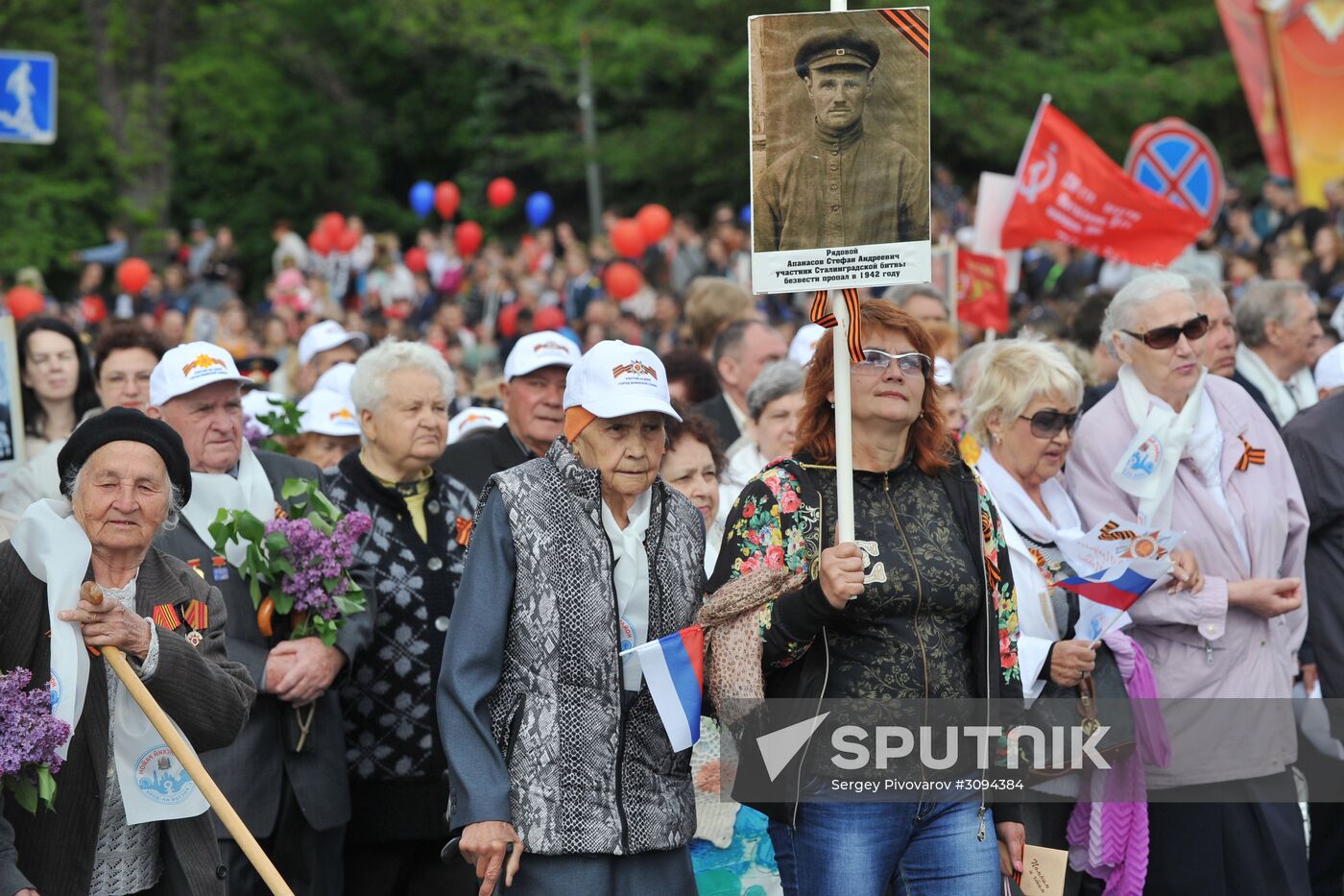 Immortal Regiment march in Russian cities