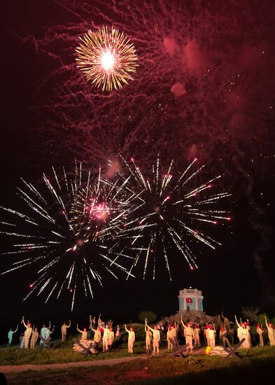 Victory Day celebrations in Russian cities