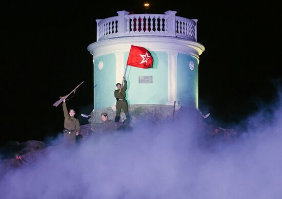 Victory Day celebrations in Russian cities