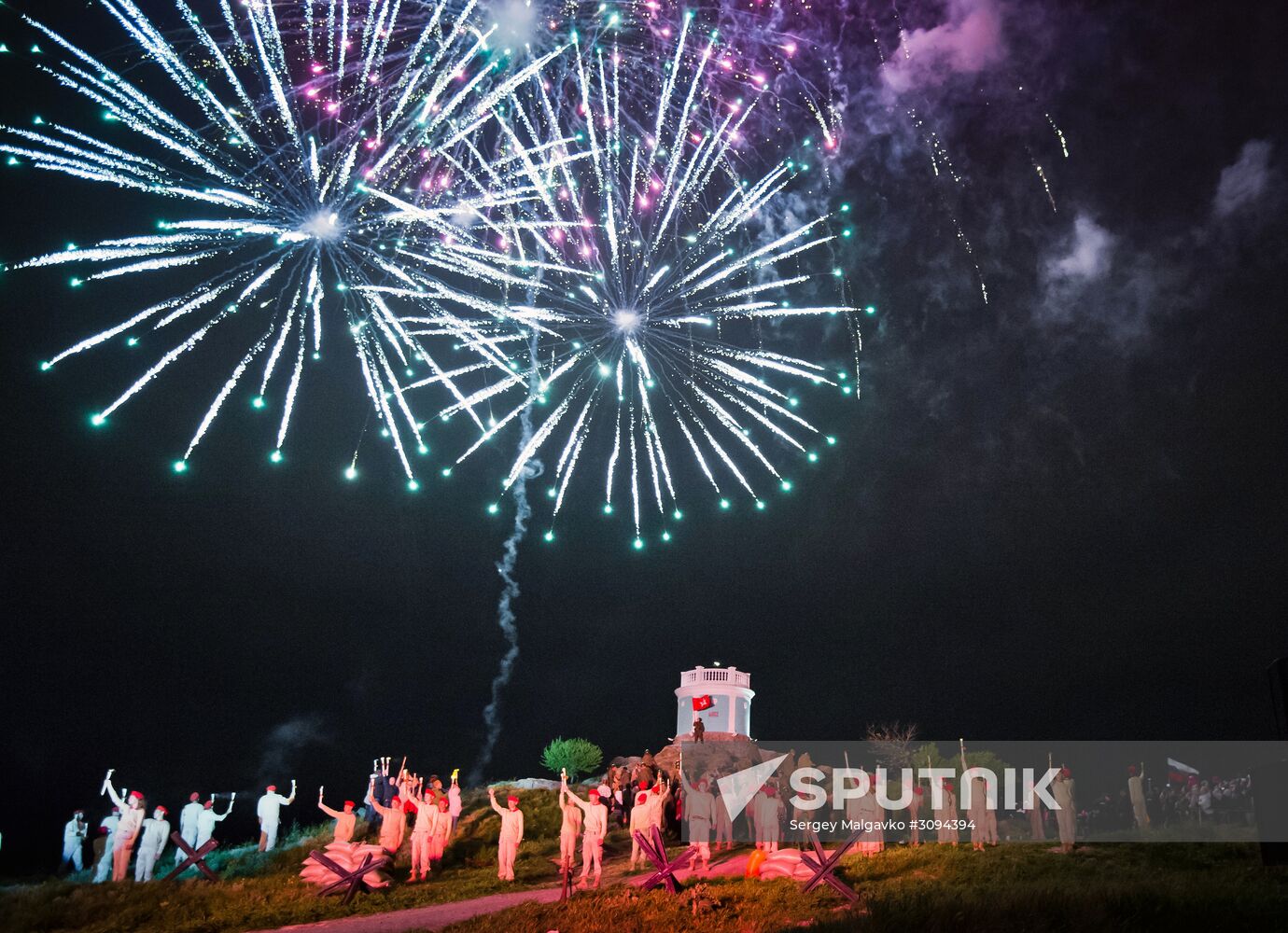 Victory Day celebrations in Russian cities