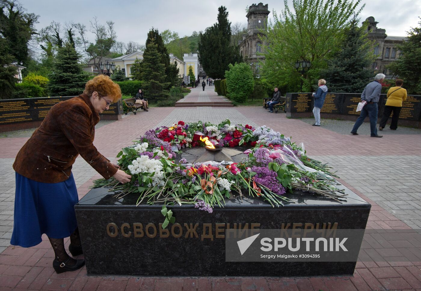 Victory Day celebrations in Russian cities