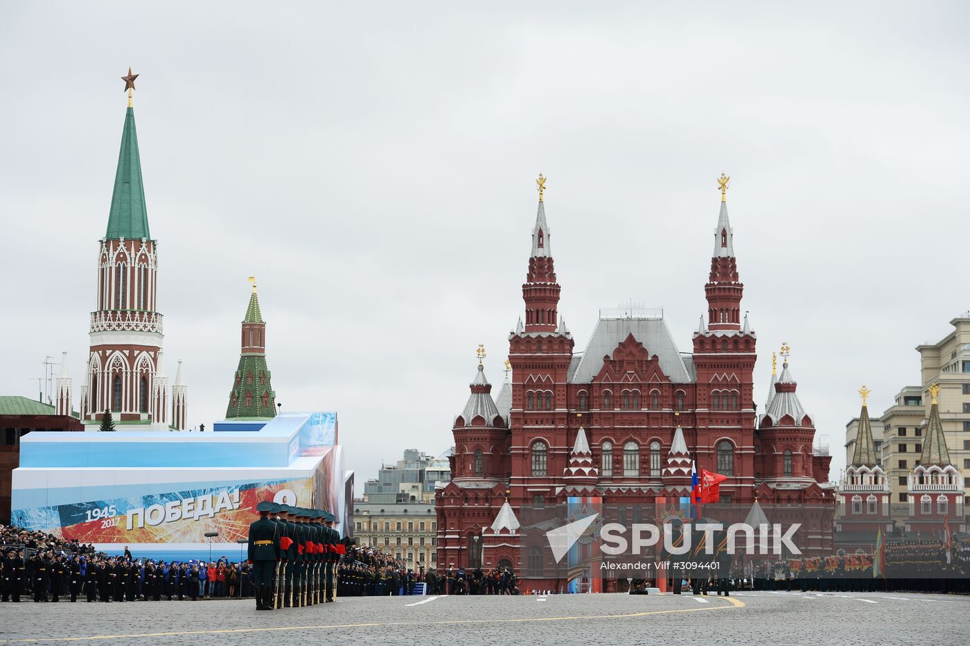 Military parade marking 72nd anniversary of Victory in 1941-45 Great Patriotic War