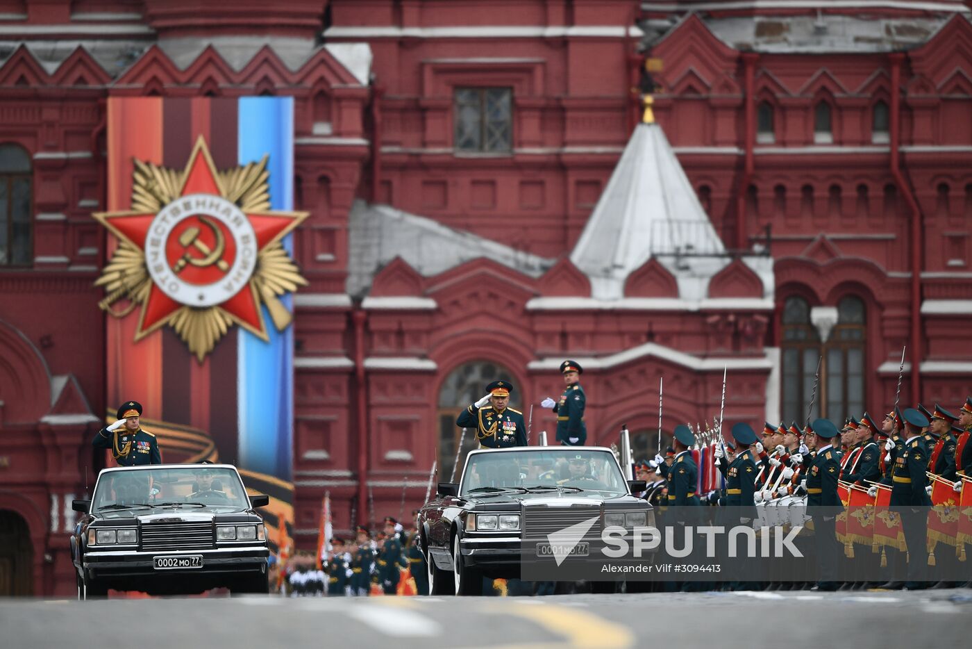 Military parade marking 72nd anniversary of Victory in 1941-45 Great Patriotic War