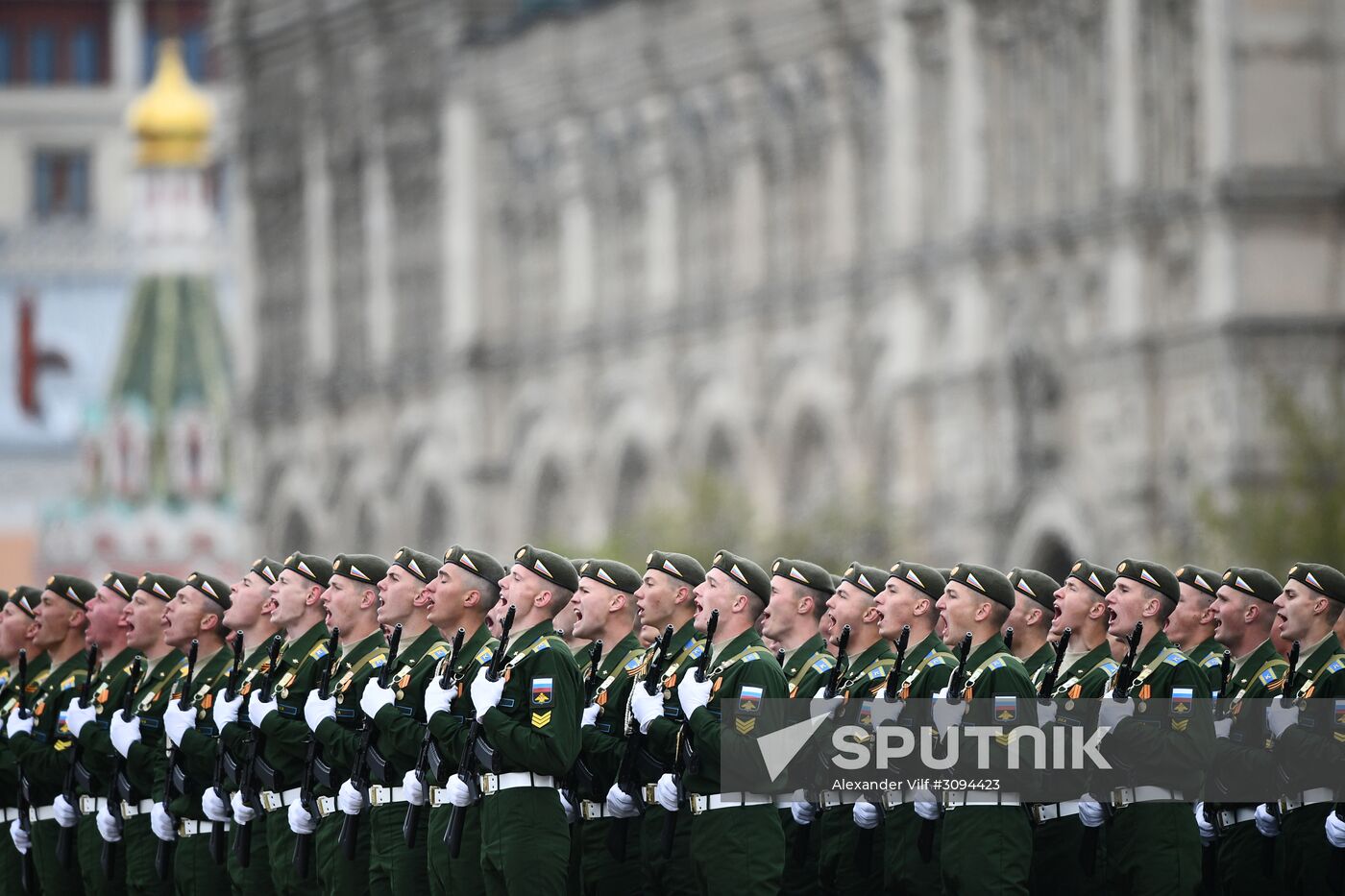 Military parade marking 72nd anniversary of Victory in 1941-45 Great Patriotic War