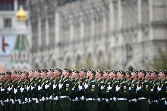 Military parade marking 72nd anniversary of Victory in 1941-45 Great Patriotic War