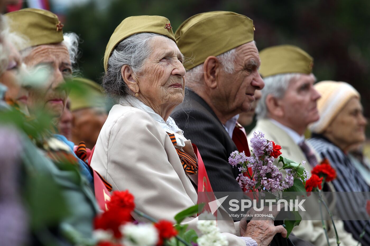 Military parade marking the 72nd anniversary of Victory in cities of Russia