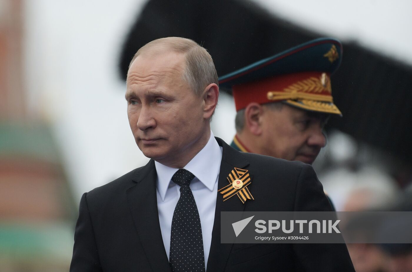 President Putin, Prime Minister Medvedev attend military parade on 72nd anniversary of victory in Great Patriotic War