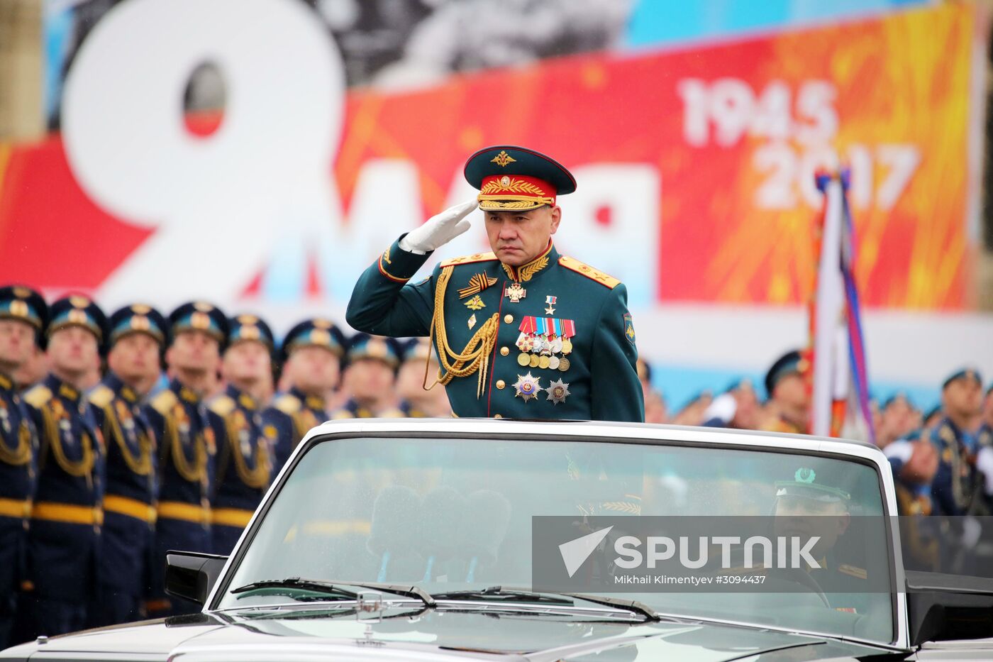 Military parade marking 72nd anniversary of Victory in 1941-45 Great Patriotic War