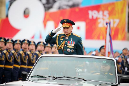 Military parade marking 72nd anniversary of Victory in 1941-45 Great Patriotic War