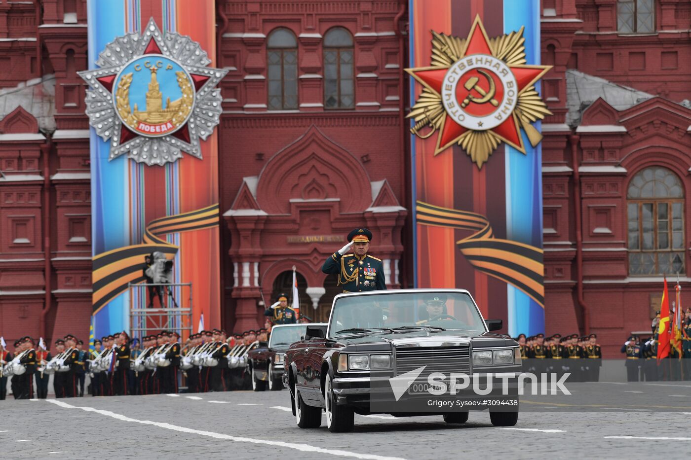 Military parade marking 72nd anniversary of Victory in 1941-45 Great Patriotic War