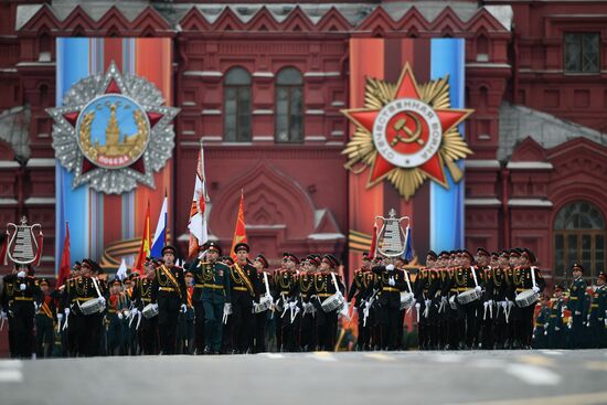 Military parade marking 72nd anniversary of Victory in 1941-45 Great Patriotic War