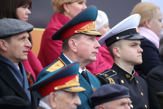 Military parade marking 72nd anniversary of Victory in 1941-45 Great Patriotic War