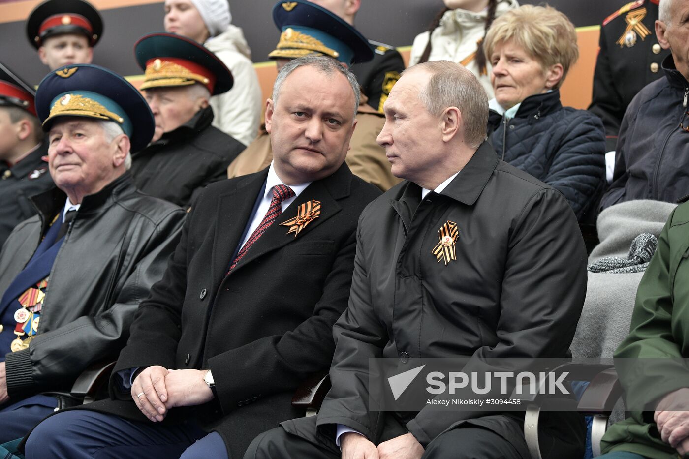 President Putin, Prime Minister Medvedev attend military parade on 72nd anniversary of victory in Great Patriotic War