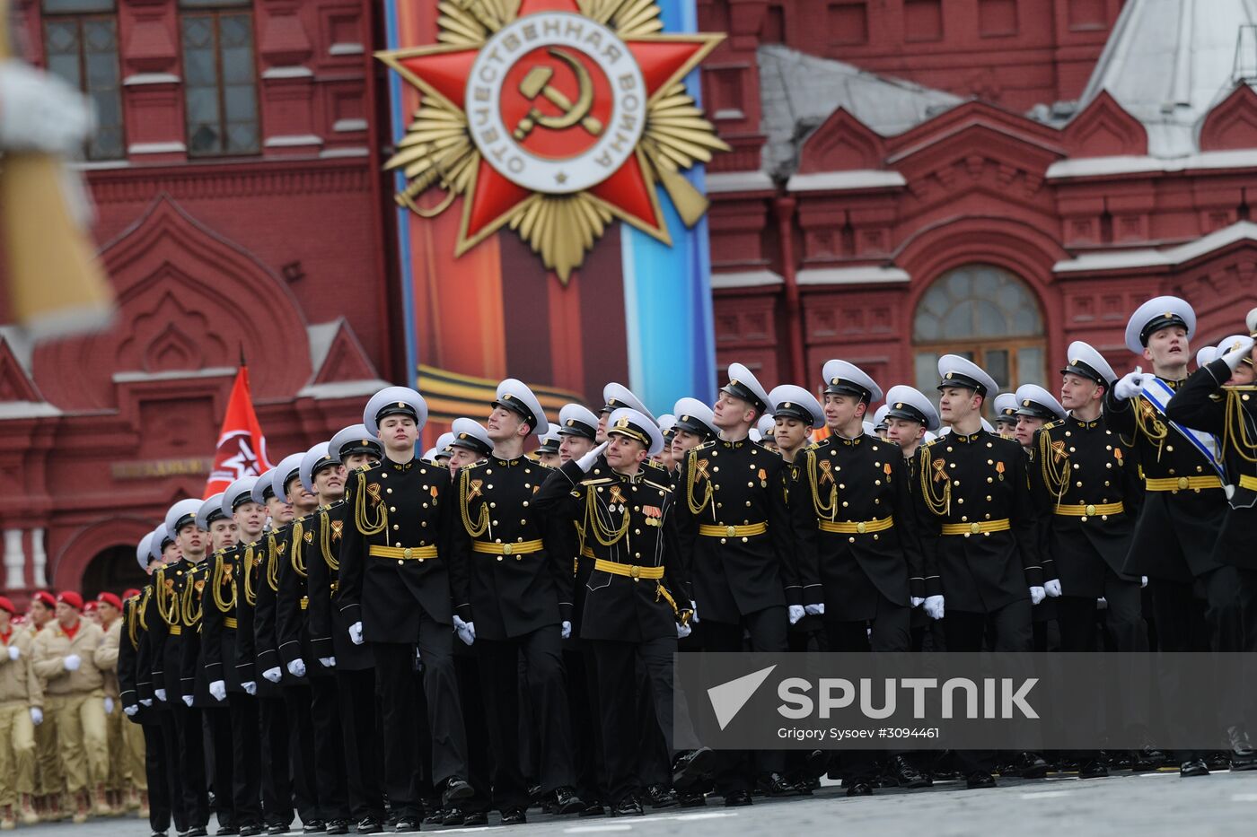 Military parade marking 72nd anniversary of Victory in 1941-45 Great Patriotic War