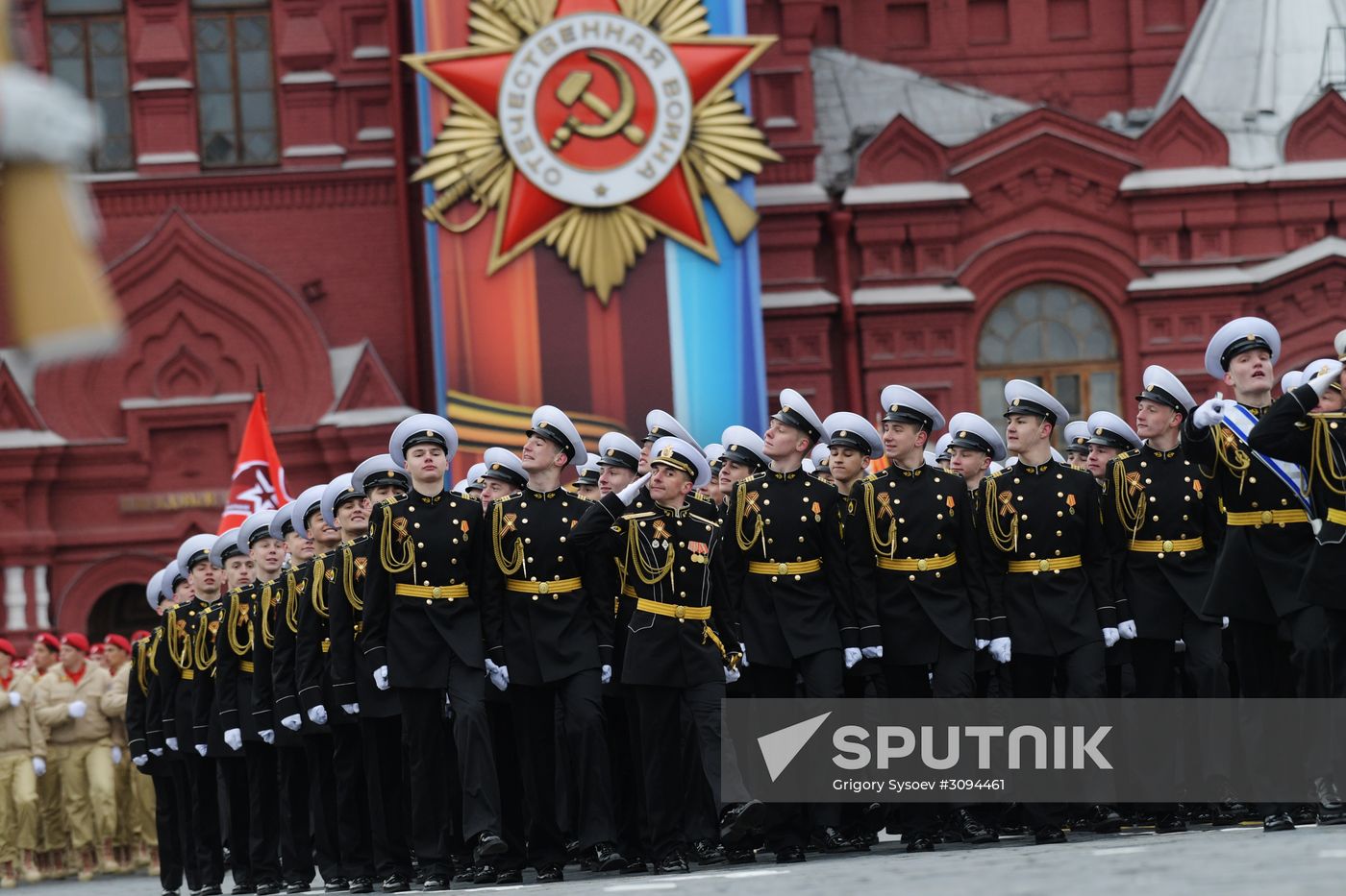 Military parade marking 72nd anniversary of Victory in 1941-45 Great Patriotic War