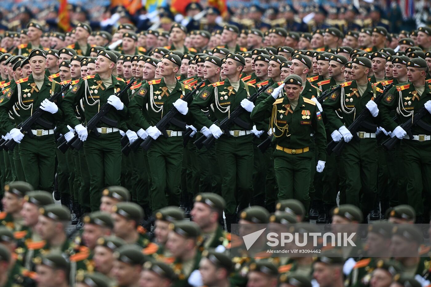 Military parade marking 72nd anniversary of Victory in 1941-45 Great Patriotic War