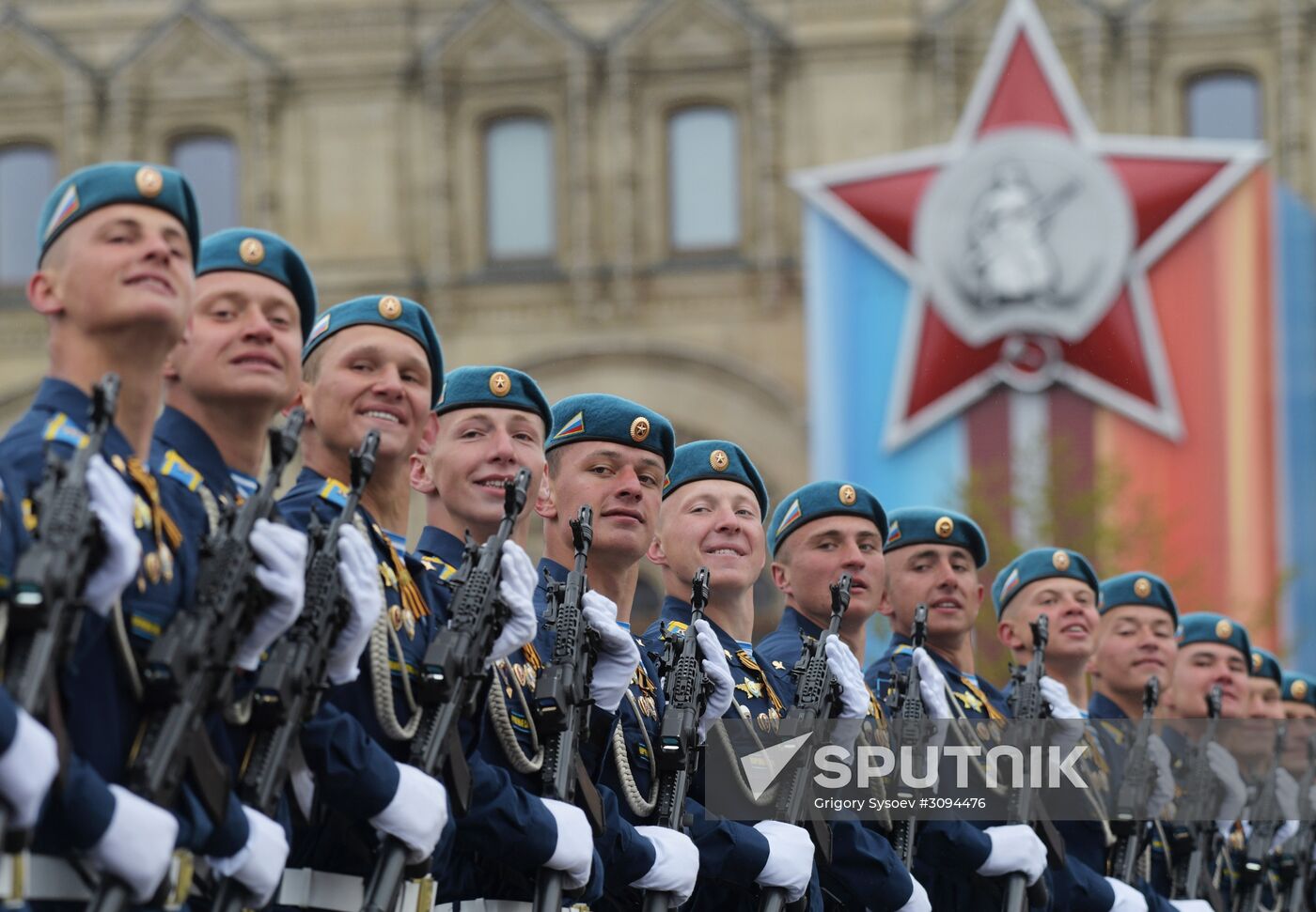 Military parade marking 72nd anniversary of Victory in 1941-45 Great Patriotic War