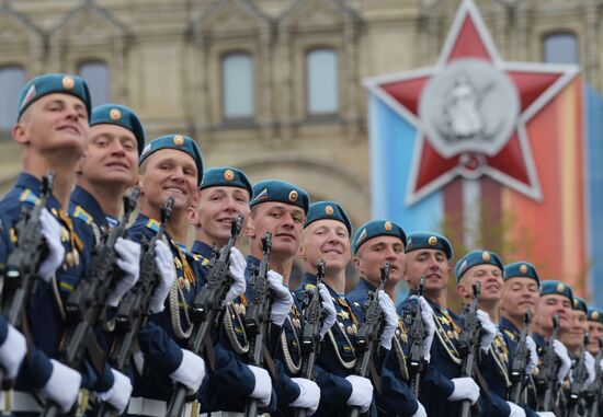 Military parade marking 72nd anniversary of Victory in 1941-45 Great Patriotic War