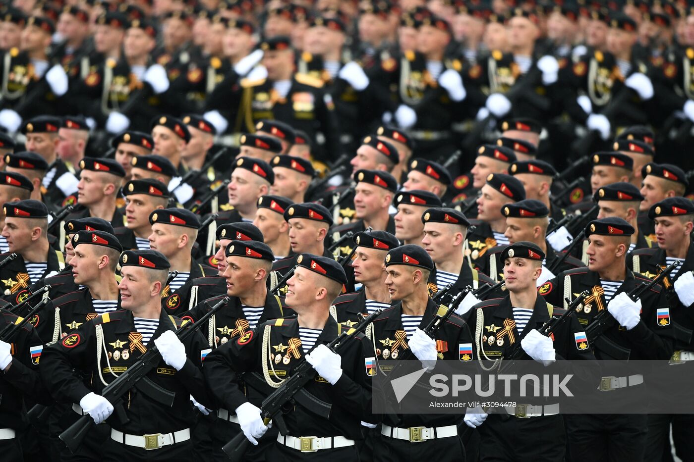 Military parade marking 72nd anniversary of Victory in 1941-45 Great Patriotic War