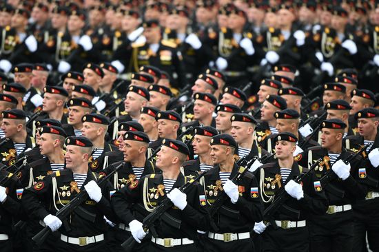 Military parade marking 72nd anniversary of Victory in 1941-45 Great Patriotic War