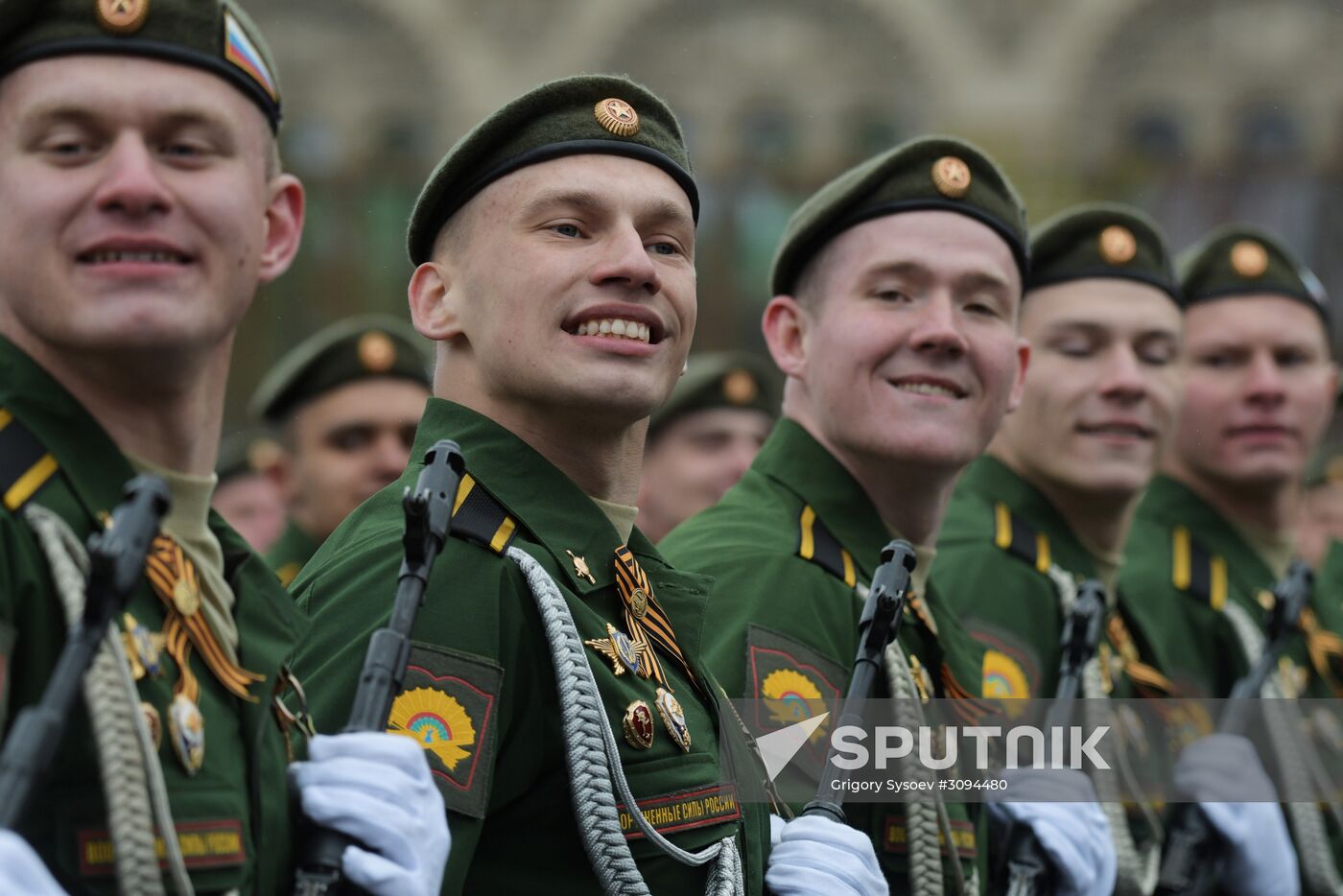 Military parade marking 72nd anniversary of Victory in 1941-45 Great Patriotic War