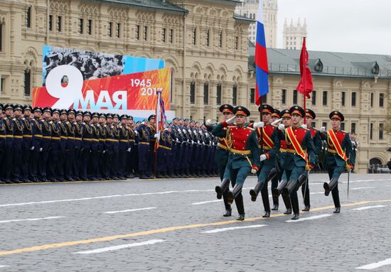 Military parade marking 72nd anniversary of Victory in 1941-45 Great Patriotic War