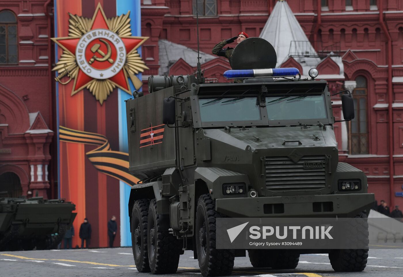 Military parade marking 72nd anniversary of Victory in 1941-45 Great Patriotic War