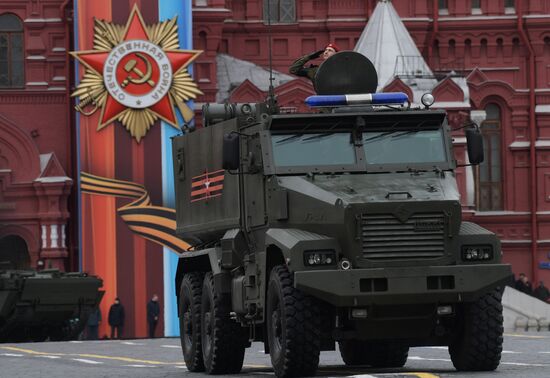 Military parade marking 72nd anniversary of Victory in 1941-45 Great Patriotic War