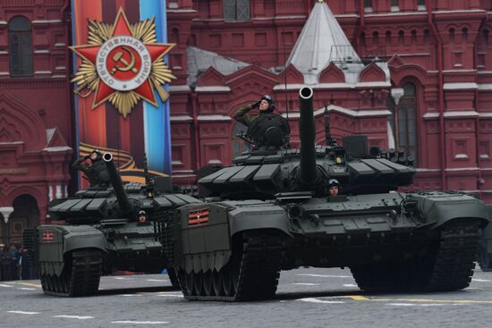 Military parade marking 72nd anniversary of Victory in 1941-45 Great Patriotic War