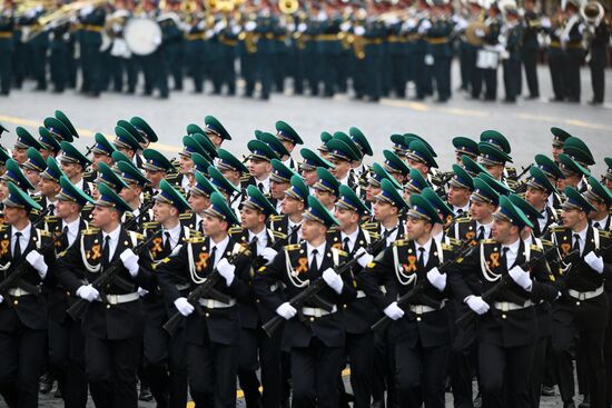 Military parade marking 72nd anniversary of Victory in 1941-45 Great Patriotic War