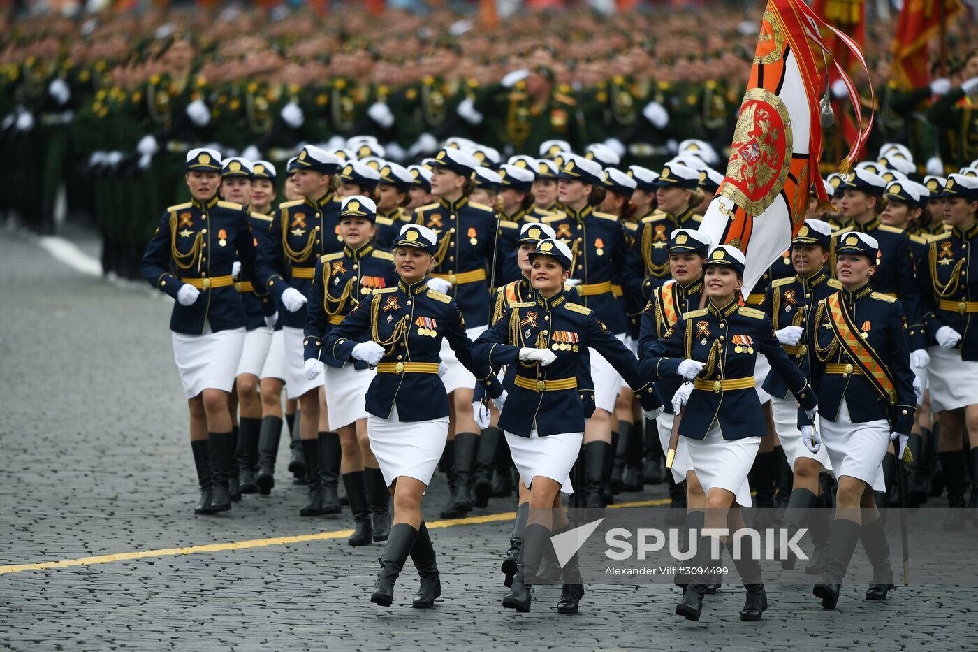 Military parade marking 72nd anniversary of Victory in 1941-45 Great Patriotic War