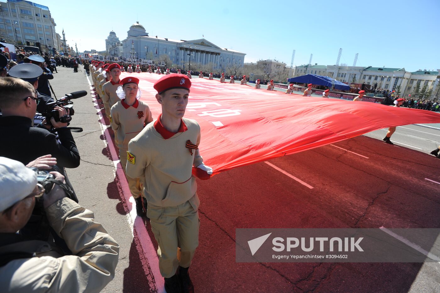 Immortal Regiment march in Russian cities