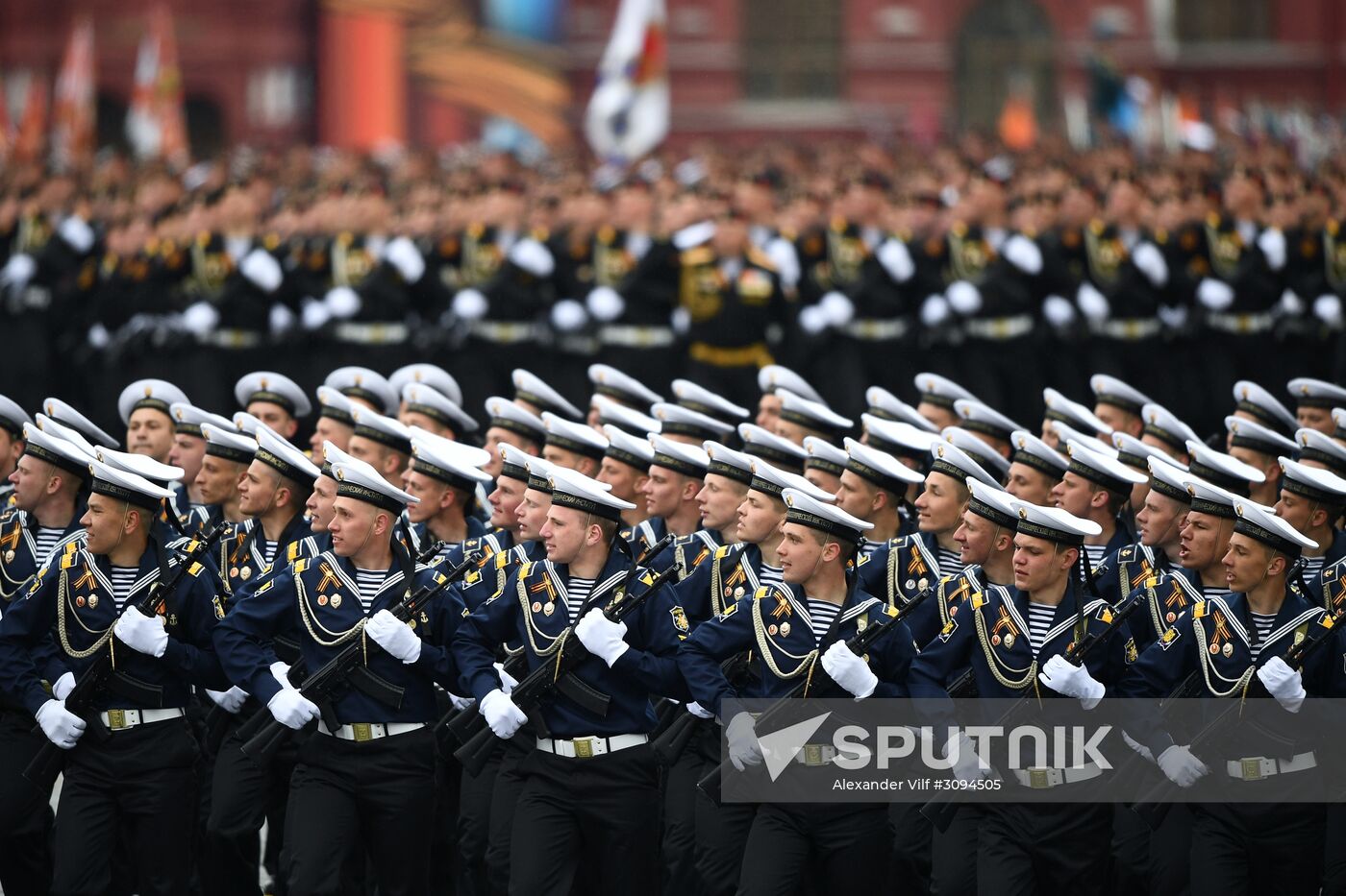 Military parade marking 72nd anniversary of Victory in 1941-45 Great Patriotic War