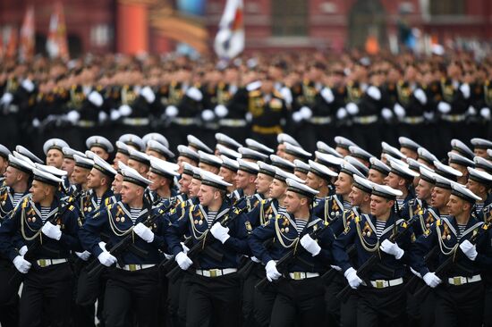 Military parade marking 72nd anniversary of Victory in 1941-45 Great Patriotic War