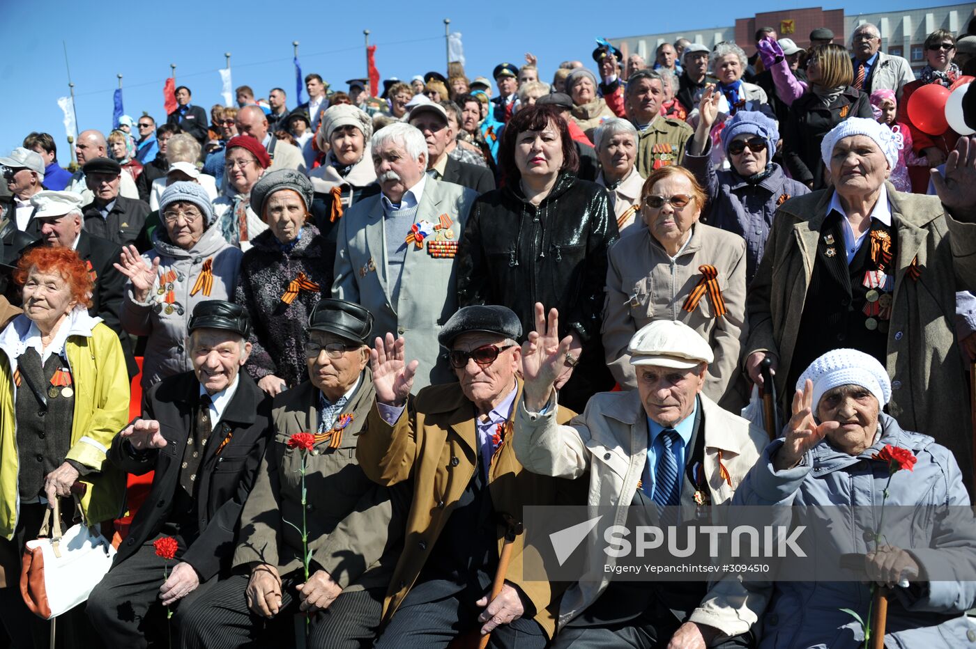 Immortal Regiment march in Russian cities