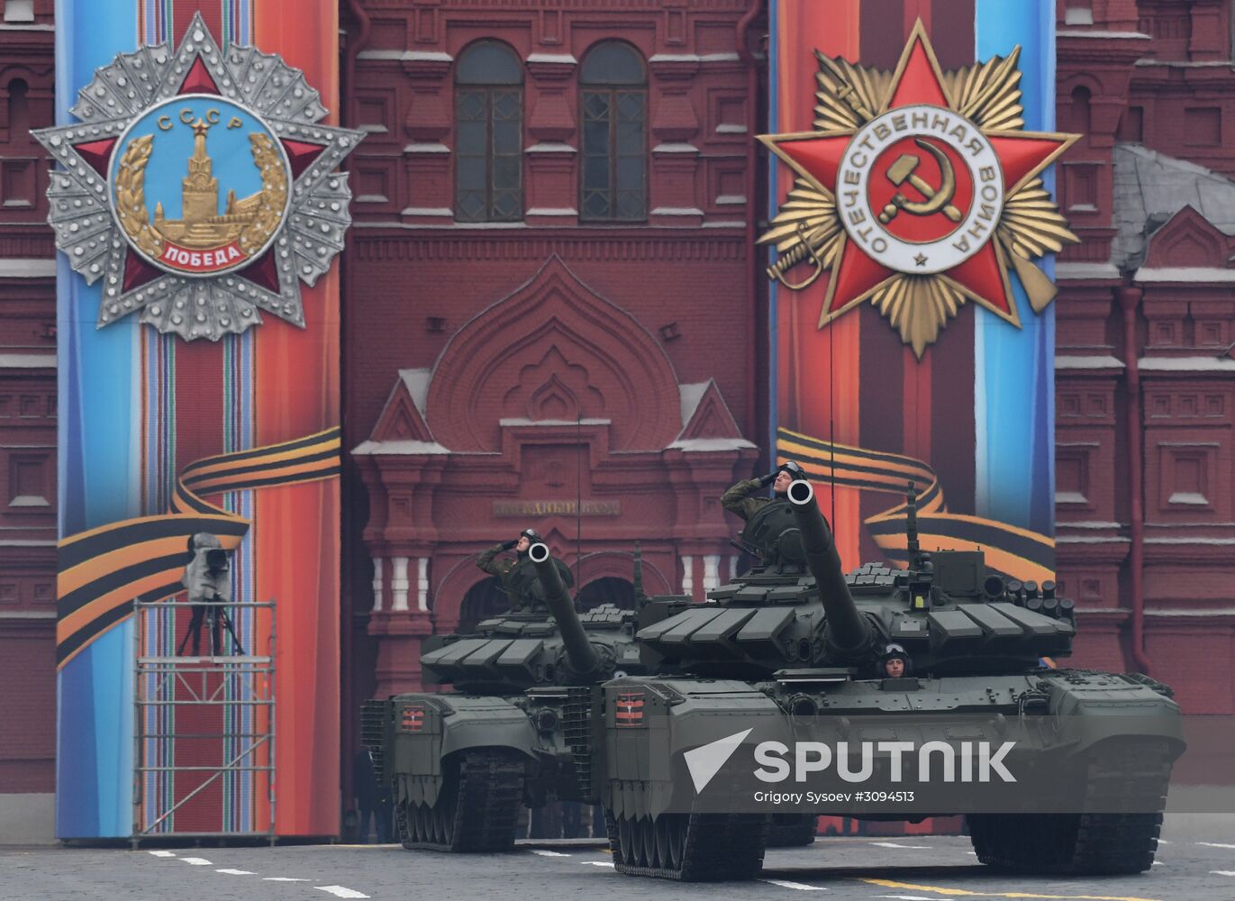 Military parade marking 72nd anniversary of Victory in 1941-45 Great Patriotic War