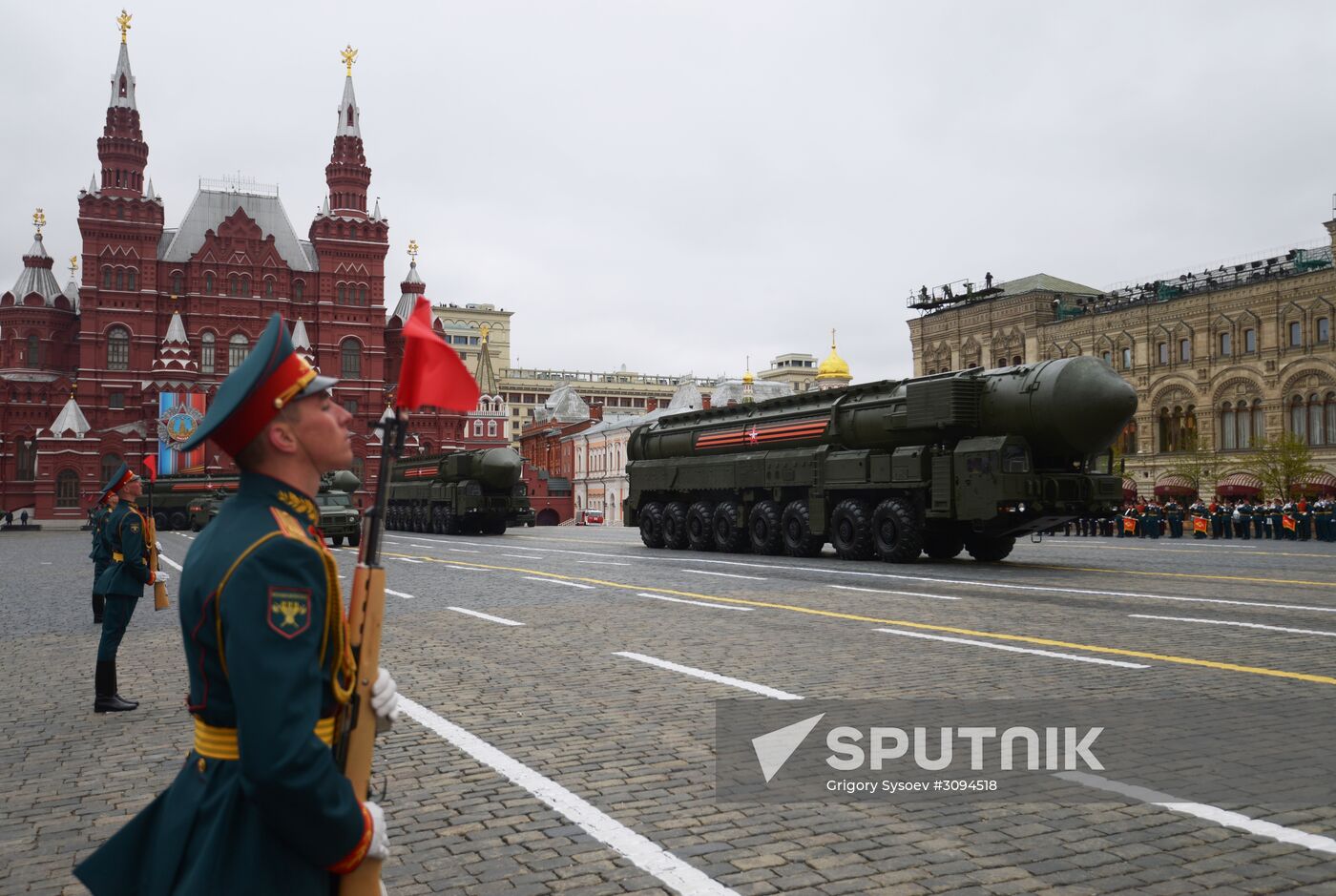 Military parade marking 72nd anniversary of Victory in 1941-45 Great Patriotic War