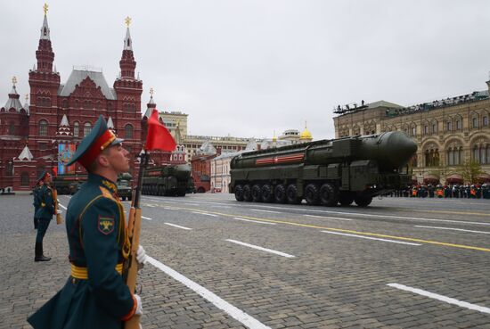 Military parade marking 72nd anniversary of Victory in 1941-45 Great Patriotic War