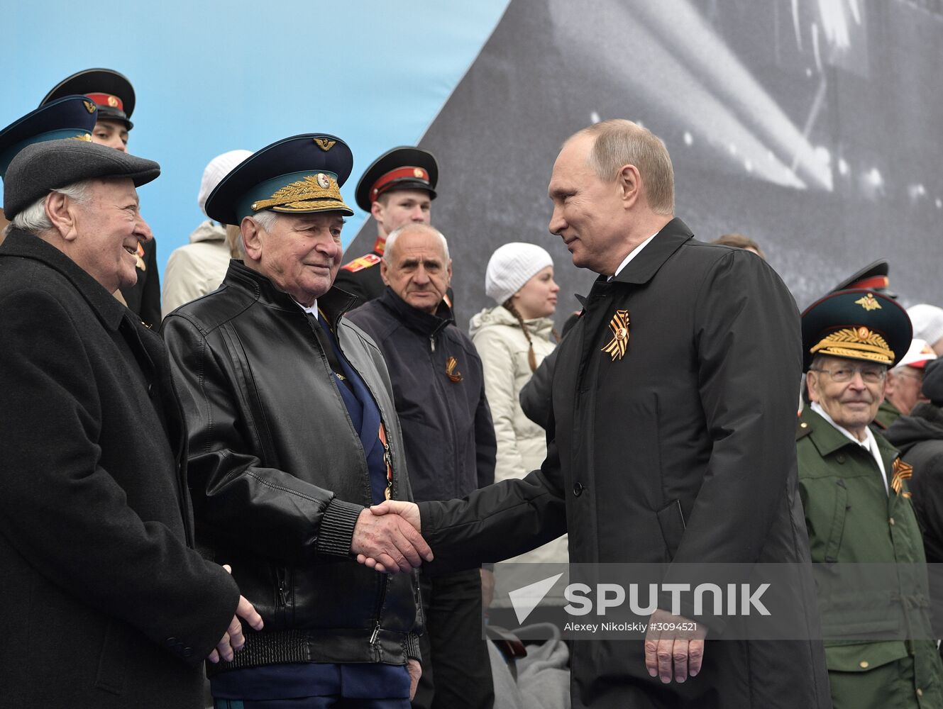 President Putin, Prime Minister Medvedev attend military parade on 72nd anniversary of victory in Great Patriotic War