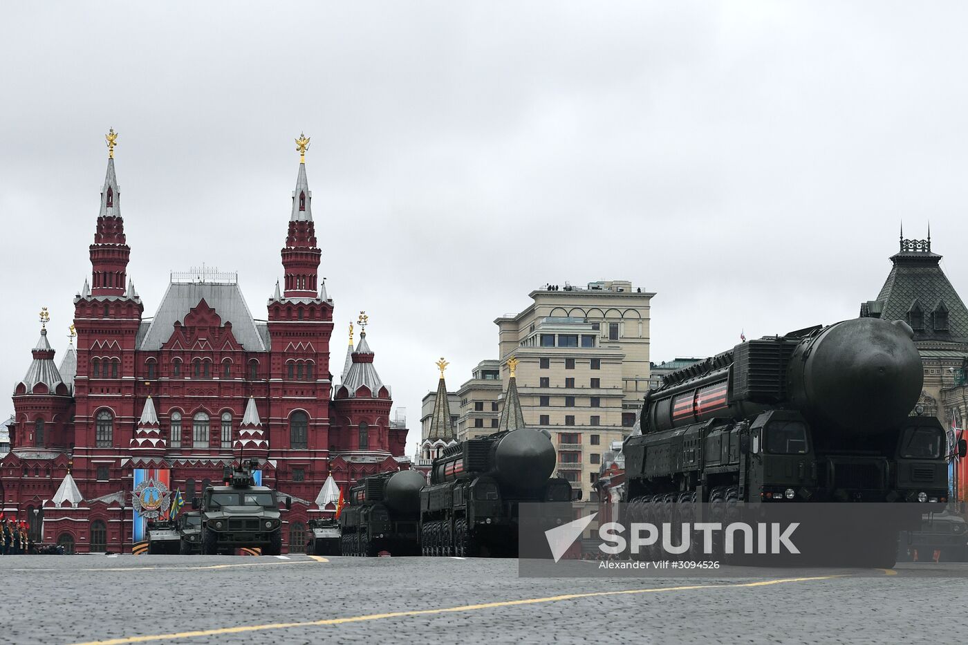 Military parade marking 72nd anniversary of Victory in 1941-45 Great Patriotic War