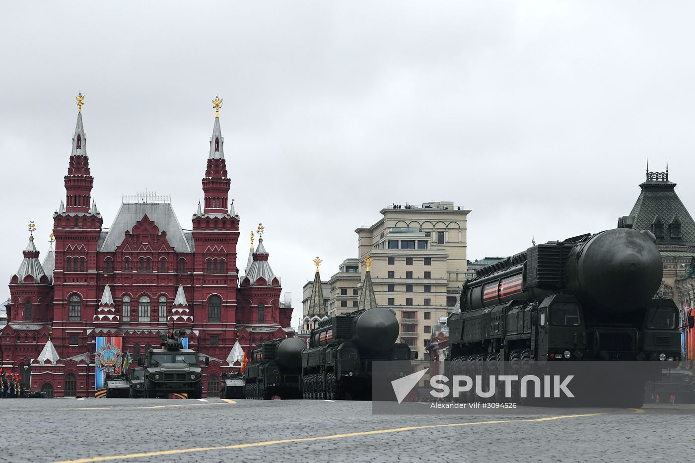 Military parade marking 72nd anniversary of Victory in 1941-45 Great Patriotic War