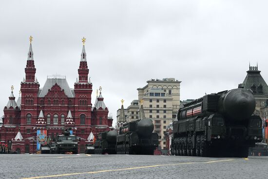 Military parade marking 72nd anniversary of Victory in 1941-45 Great Patriotic War