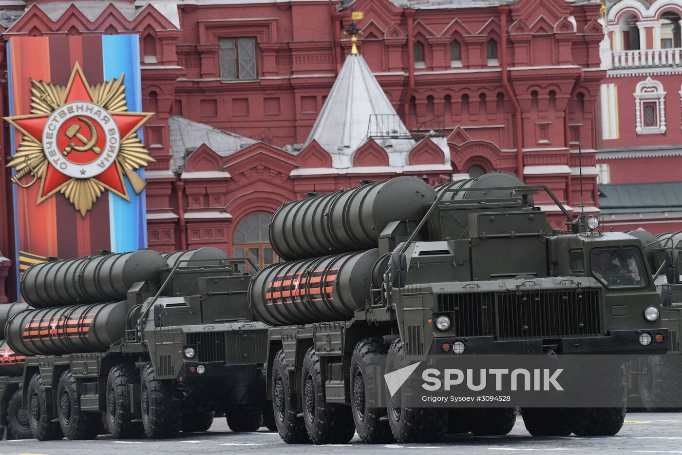 Military parade marking 72nd anniversary of Victory in 1941-45 Great Patriotic War